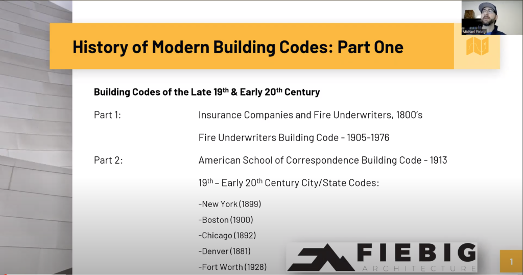 History of Modern Building Codes